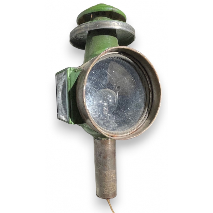 Lanterne de fiacre verte