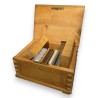 Carved beech game box