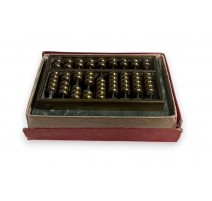 Boulier miniature en laiton