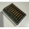 Boulier miniature en laiton