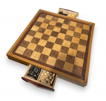 Plateau de jeu d'échec et dames