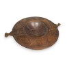 Bowl with wooden handles