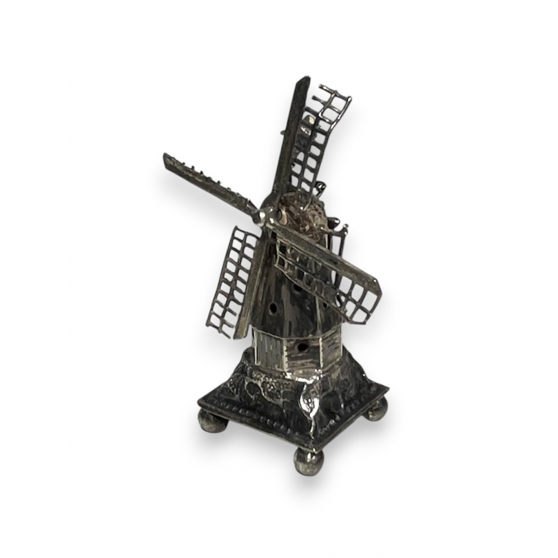 Moulin miniature en argent