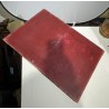 Sous-main ancien en mouton rouge