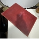 Sous-main ancien en mouton rouge