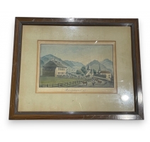Gravure "Rougemont" par WEIBEL