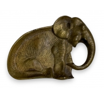 Vide-poche Elephant en bronze