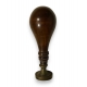 Sceau en laiton et bois F.S.