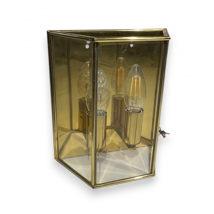 Two-light wall-mounted lantern