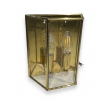 Lanterne applique à deux lumières