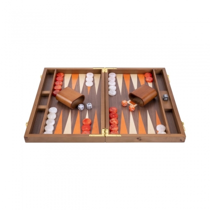 Coffret de Backgammon orange