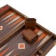 Coffret de Backgammon orange