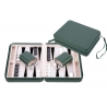 Coffret de Backgammon de voyage Vert