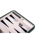 Coffret de Backgammon de voyage Vert