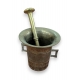 Mortier en bronze