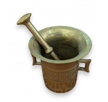 Mortier en bronze