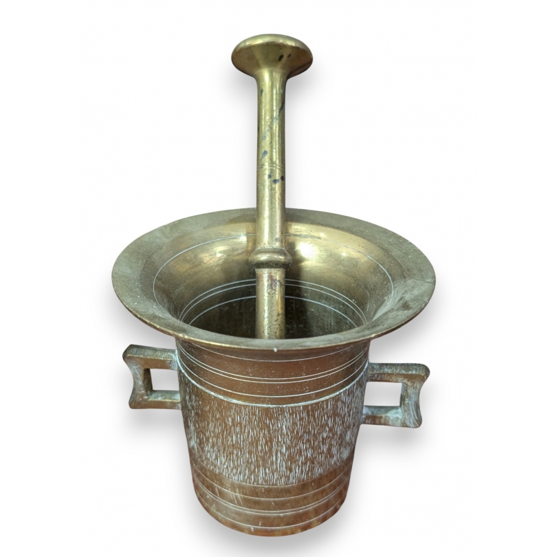 Mortier en bronze