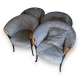 Suite de 4 fauteuils Progetti par GIORGETTI
