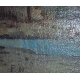 Tableau "La lavandière" signé FW