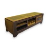 Black wooden low cabinet, door by  Moinat SA  - Antiques and home décor