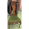 Suite de 6 chaises hollandaises à dossier haut