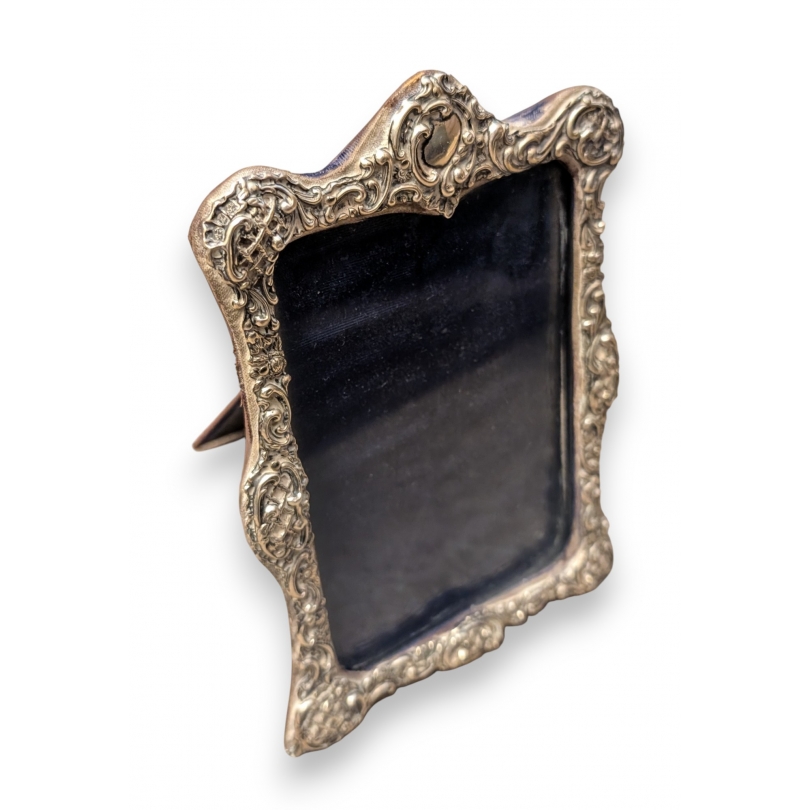 Cadre photo en argent
