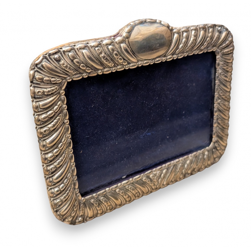 Cadre photo en argent