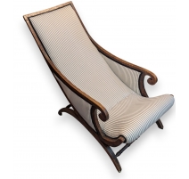Chaise longue coloniale