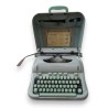 HERMES 3000 typewriter, green