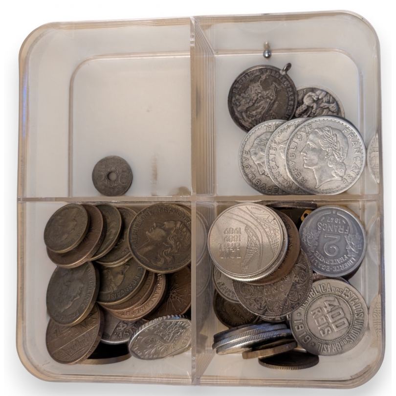 Collection de pièces anciennes