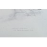 Engraving entitled ‘Chalets in the Snow’, signed COSANDEY