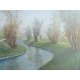 Tableau "Paysage" signé A EGOLF 1982