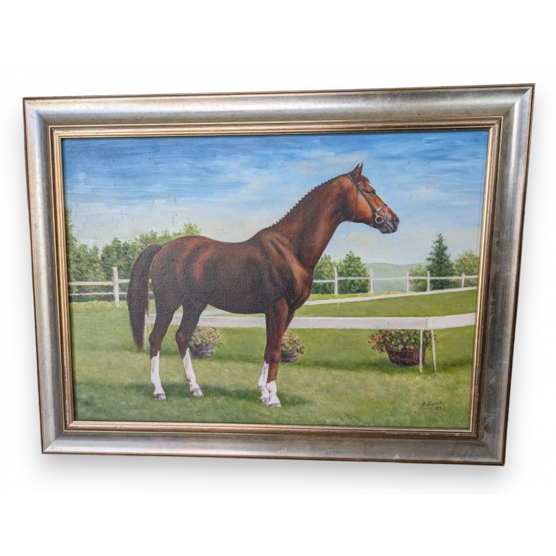 Tableau "BB Nithard" signé A EGOLF 99