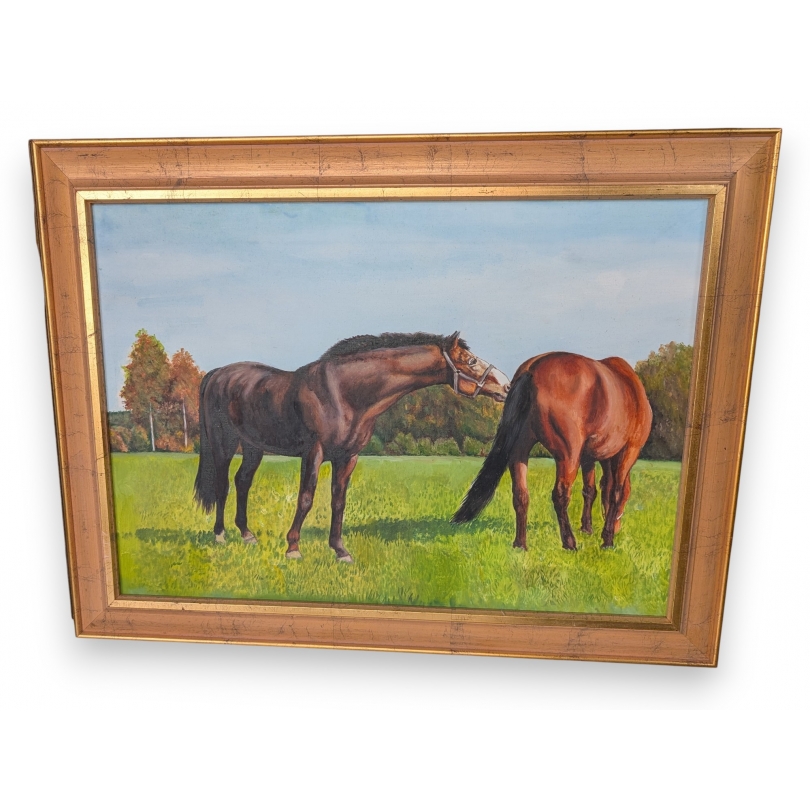 Tableau \"Chevaux\" par EGOLF
