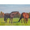 Tableau \"Chevaux\" par EGOLF