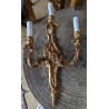 Paire d'appliques style Louis XV à 3 bras
