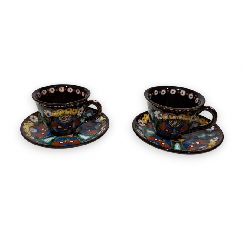 Paire de tasse et sous-tasse de Thoune