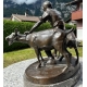Bronze "Chèvrier" signé M. HILLER