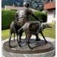 Bronze "Chèvrier" signé M. HILLER