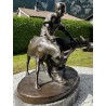 Bronze \"Chèvrier\" signé M. HILLER