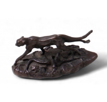 Bronze "Guépard" par POLLAND