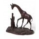 Bronze "Girafe" par POLLAND