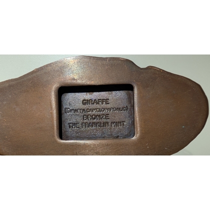 Bronze \"Girafe\" par POLLAND