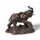 Bronze "Eléphant d'Afrique" par POLLAND