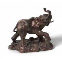 Bronze "Eléphant d'Afrique" par POLLAND