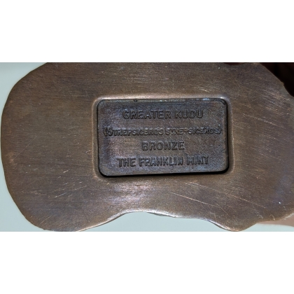 Bronze \"Grand Kudu\" par POLLAND