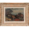 Tableau \"Chenaux\" signée MAFLI