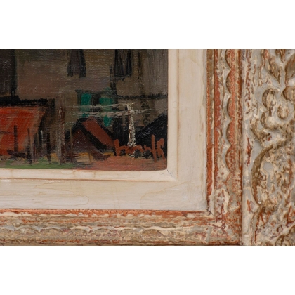 Tableau \"Chenaux\" signée MAFLI