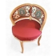 Fauteuil de coiffeuse style Louis XV