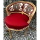 Fauteuil de coiffeuse style Louis XV